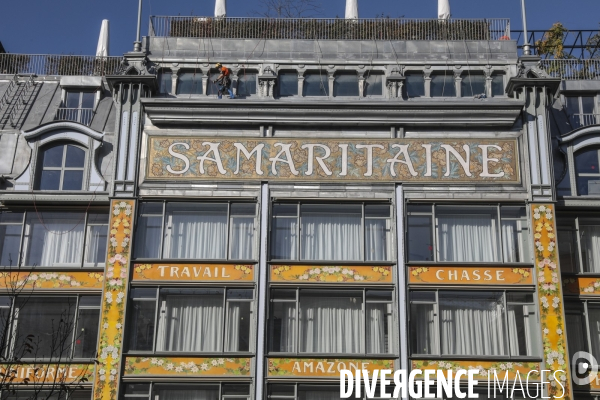 Le chantier de la samaritaine en phase terminale