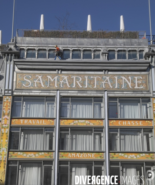 Le chantier de la samaritaine en phase terminale