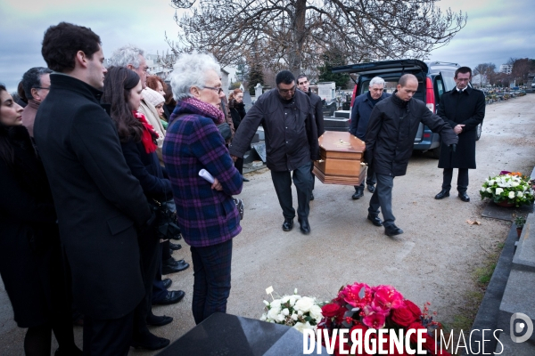 Cimetière et enterrement en banlieue parisienne