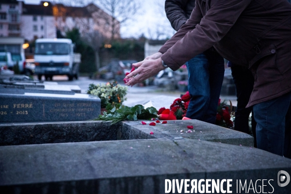 Cimetière et enterrement en banlieue parisienne