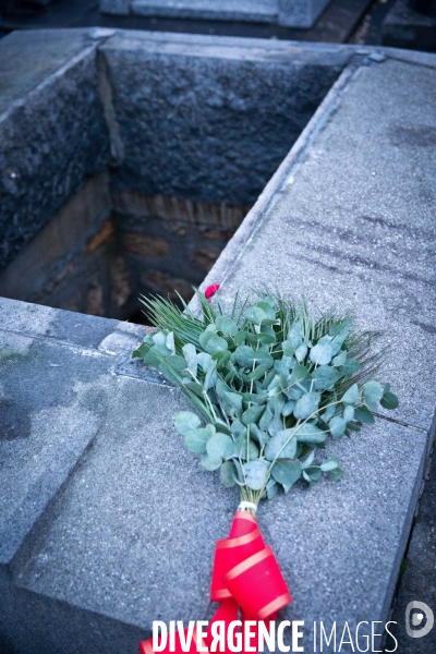 Cimetière et enterrement en banlieue parisienne