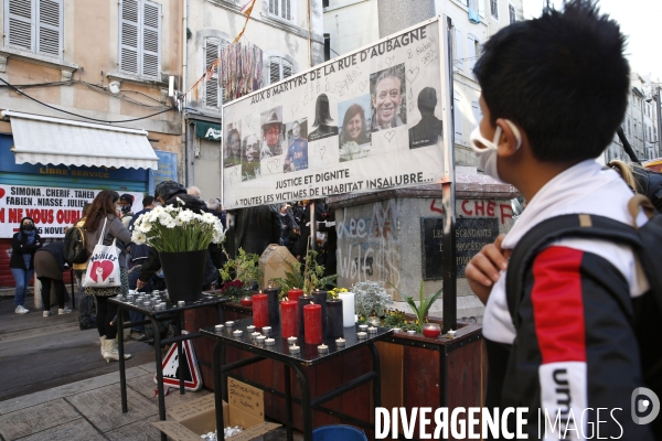 Hommage rue d Aubagne