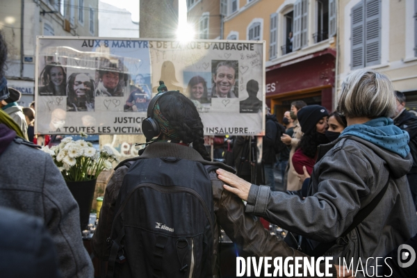 Drame de la Rue d Aubagne, jour d hommage 2 ans après.