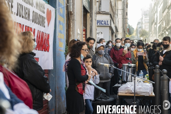 Drame de la Rue d Aubagne, jour d hommage 2 ans après.