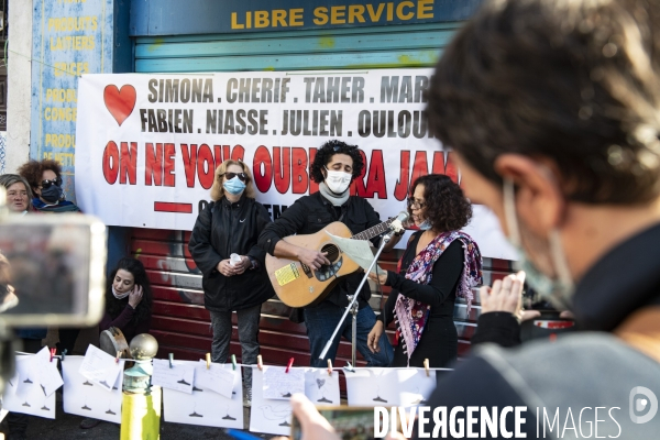 Drame de la Rue d Aubagne, jour d hommage 2 ans après.