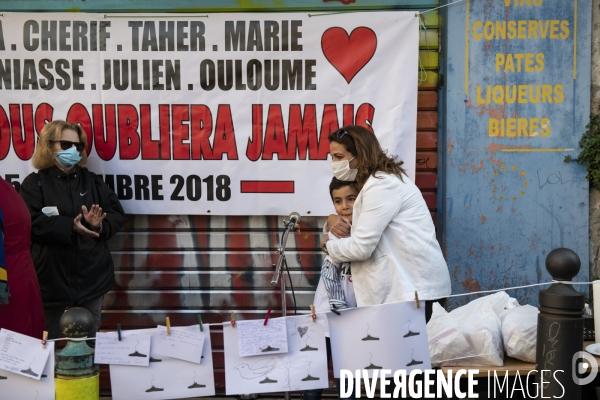 Drame de la Rue d Aubagne, jour d hommage 2 ans après.