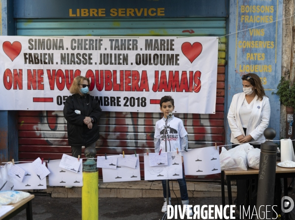 Drame de la Rue d Aubagne, jour d hommage 2 ans après.