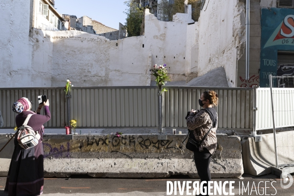 Drame de la Rue d Aubagne, jour d hommage 2 ans après.