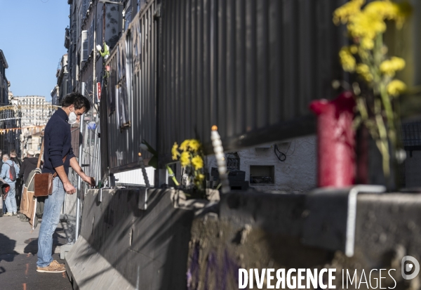 Drame de la Rue d Aubagne, jour d hommage 2 ans après.