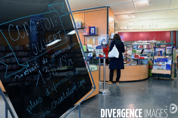 Reconfinement / Click & Collect Librairie Chantelivre