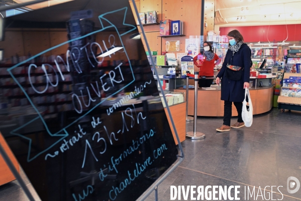 Reconfinement / Click & Collect Librairie Chantelivre