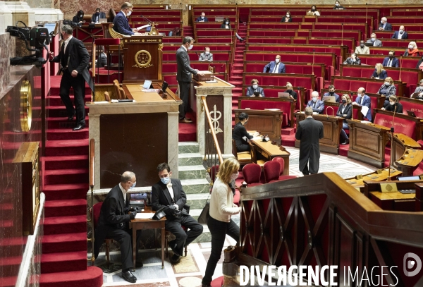 Assemblee Nationale , loi prorogeant l état d urgence sanitaire