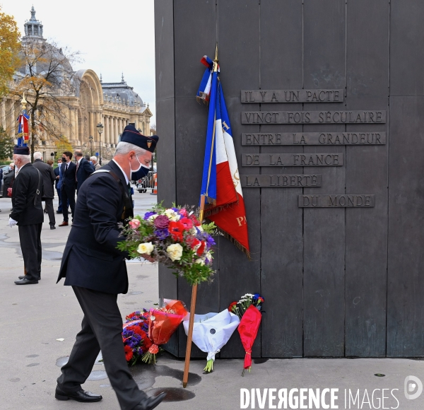 Les Republicains rendent hommage au General de Gaulle
