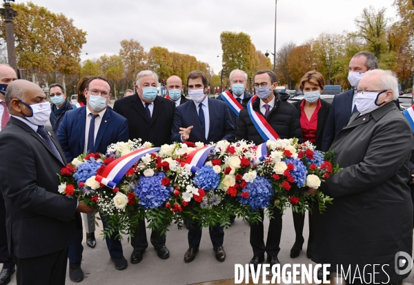 Les Republicains rendent hommage au General de Gaulle