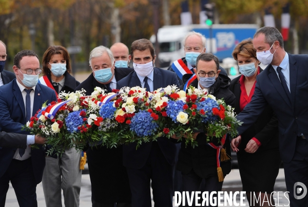 Les Republicains rendent hommage au General de Gaulle