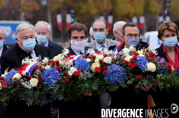 Les Republicains rendent hommage au General de Gaulle