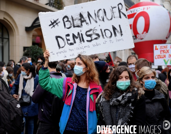 Manifestation des enseignants pour dénoncer les conditions sanitaires