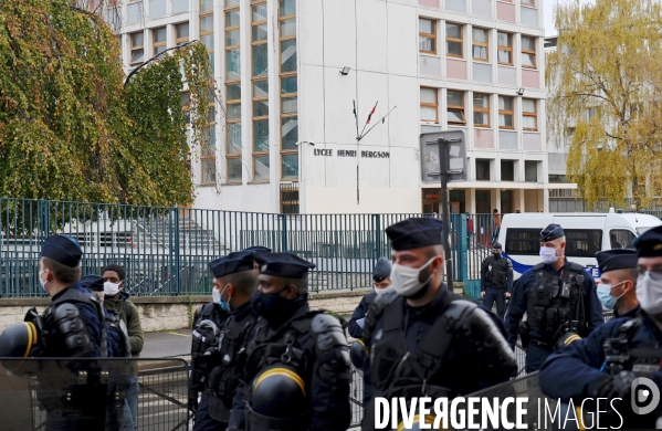 Blocage lycéen pour dénoncer les conditions sanitaires