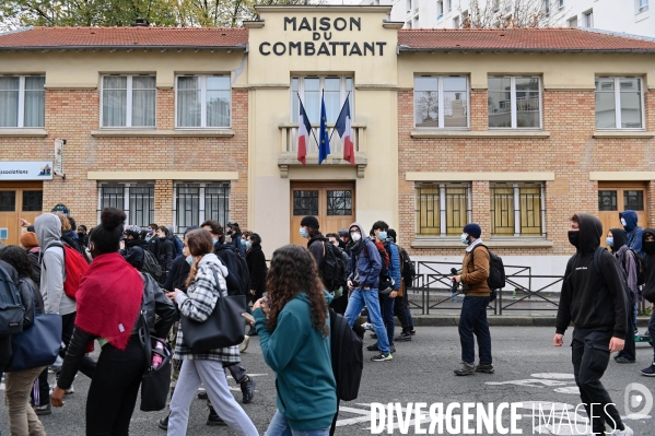 Blocage lycéen pour dénoncer les conditions sanitaires