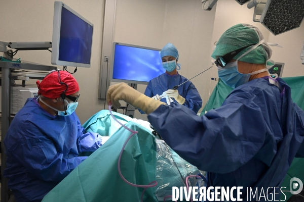 Chirurgie de l endométriose -  Au centre d Endométriose de la clinique TIVOLI DUCOS  de Bordeaux , dirigé par le professeur Horace ROMAN