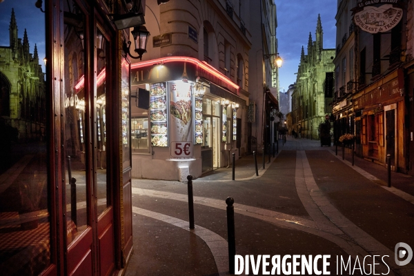 Rues de Paris en confinement 2