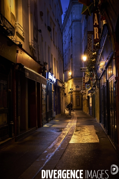 Rues de Paris en confinement 2