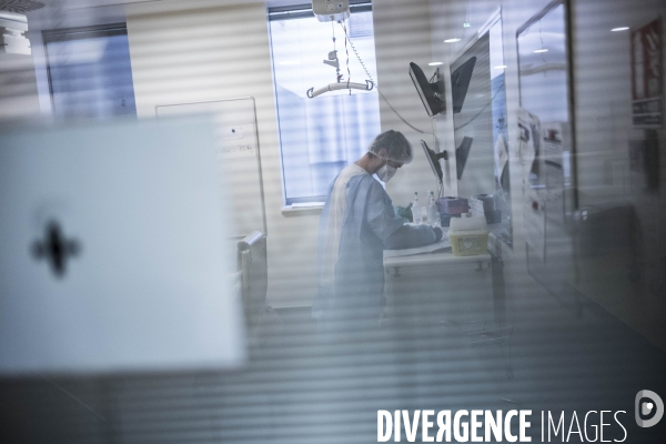 Service réanimation du Centre Hospitalier d Argenteuil.