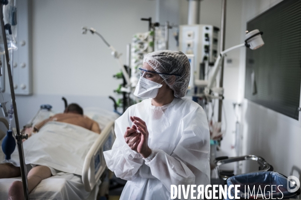 Service réanimation du Centre Hospitalier d Argenteuil.