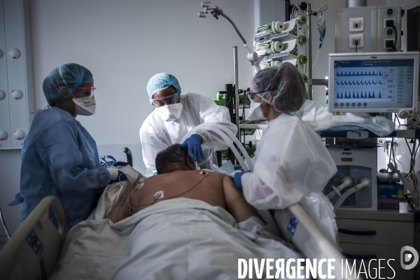Service réanimation du Centre Hospitalier d Argenteuil.