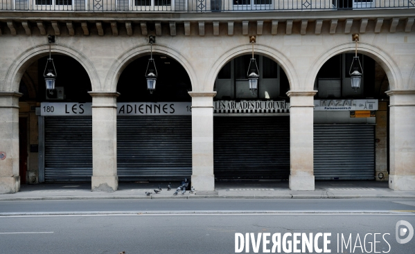 Reconfinement / Rue de rivoli