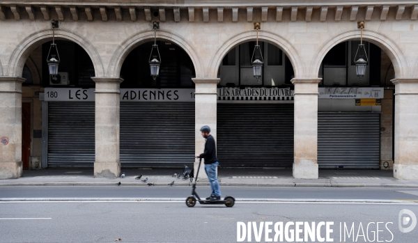 Reconfinement / Rue de rivoli
