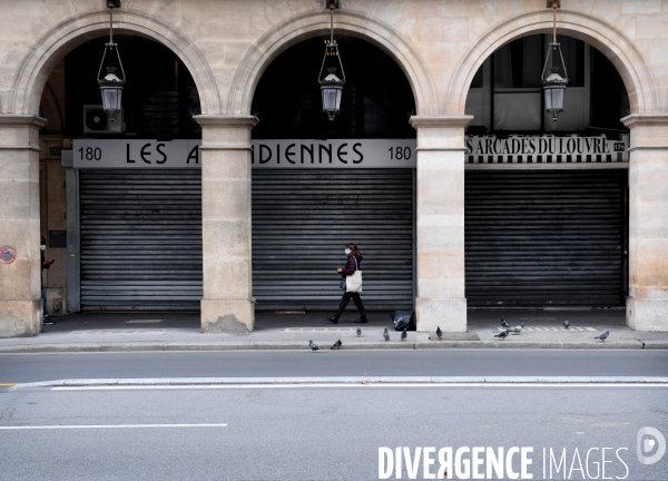 Reconfinement / Rue de rivoli