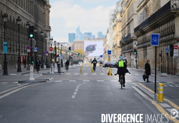 Reconfinement / Rue de rivoli