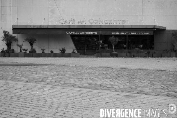 Parc de La Villette. Second confinement.