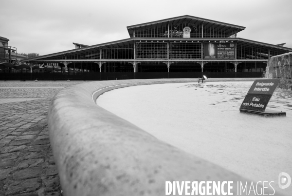 Parc de La Villette. Second confinement.