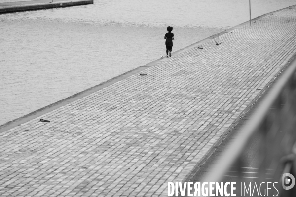 Parc de La Villette. Second confinement.