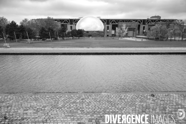 Parc de La Villette. Second confinement.