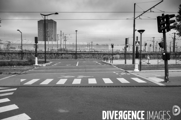 Parc de La Villette. Second confinement.