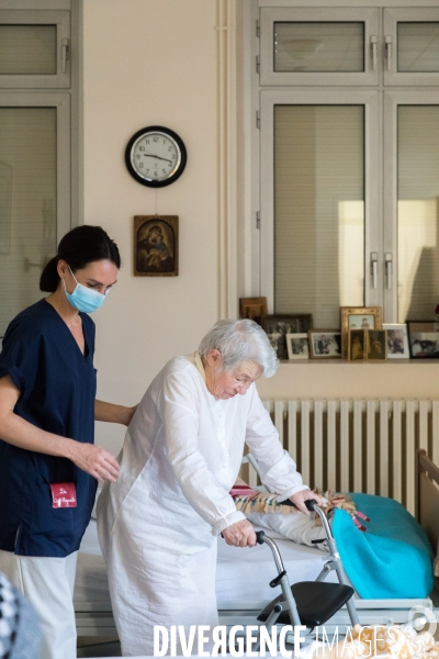 Reconfinement en maison de retraite