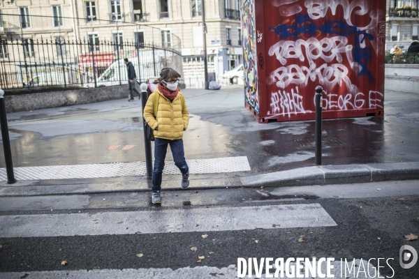 Reconfinement Sur le chemin de l école