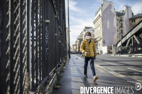 Reconfinement Sur le chemin de l école