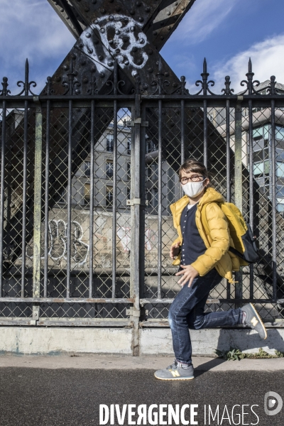 Reconfinement Sur le chemin de l école