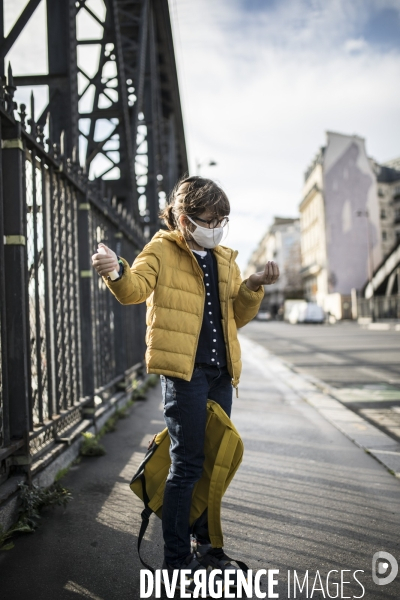 Reconfinement Sur le chemin de l école