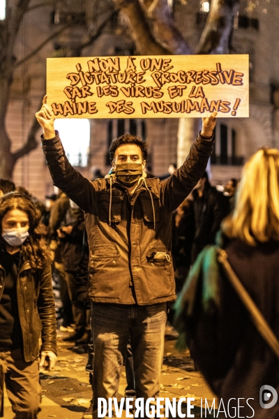 Manifestation contre le projet de loi  Securité Globale 