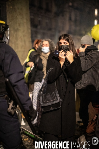 Manifestation contre le projet de loi  Securité Globale 