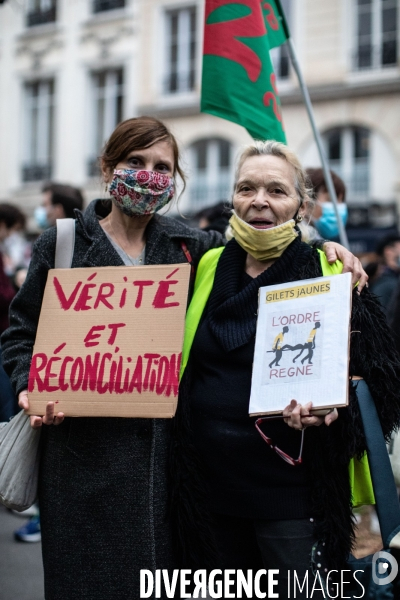 Manifestation contre le projet de loi  Securité Globale 