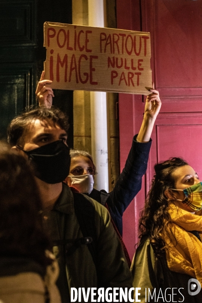 Manifestation contre le projet de loi  Securité Globale 