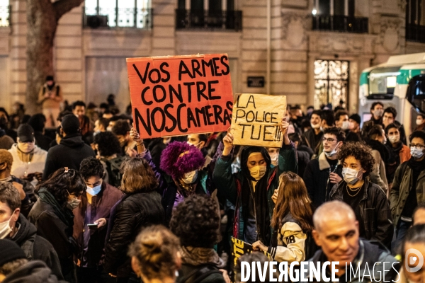 Manifestation contre le projet de loi  Securité Globale 