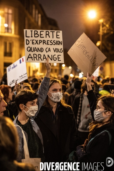 Manifestation contre le projet de loi  Securité Globale 