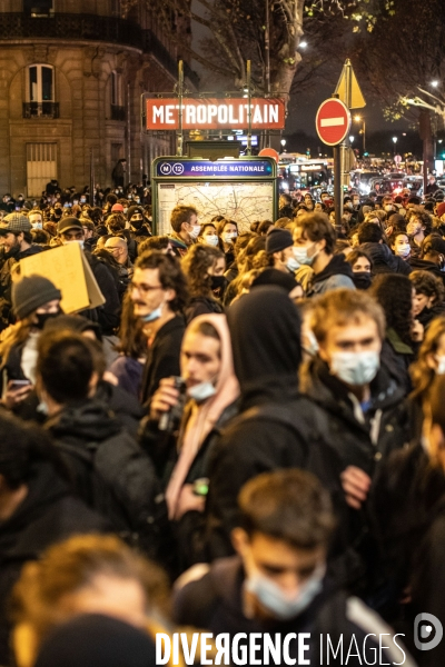 Manifestation contre le projet de loi  Securité Globale 